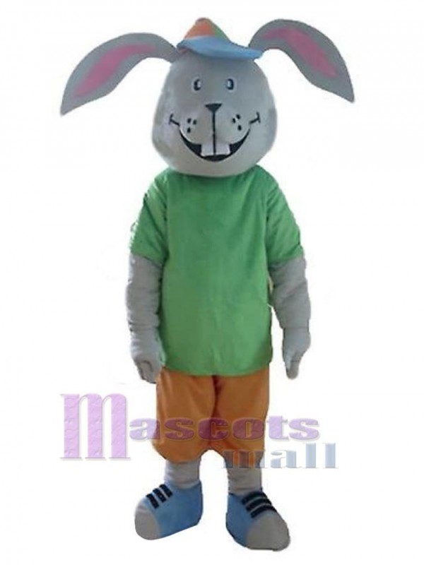 Lapin de Pâques costume de mascotte