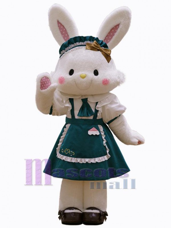Lapin de Pâques costume de mascotte
