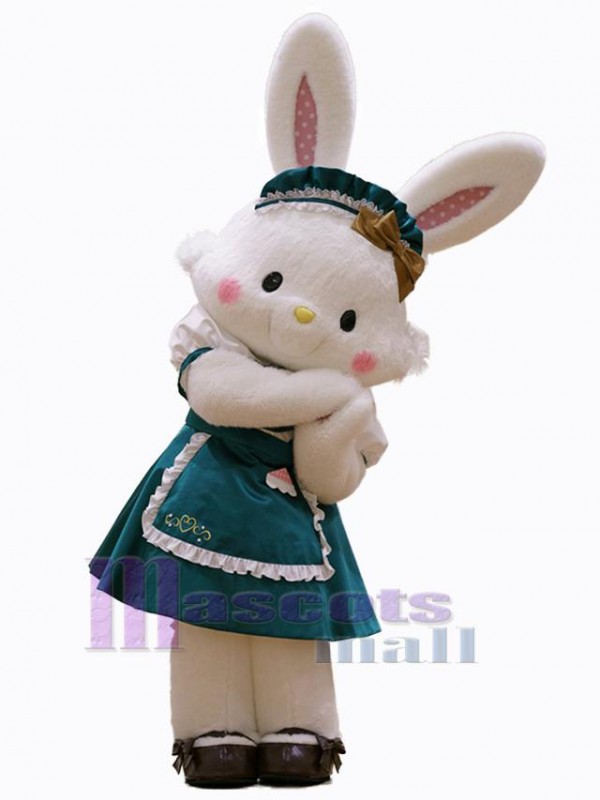 Lapin de Pâques costume de mascotte