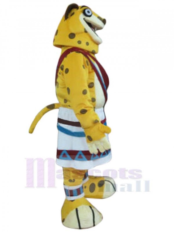 Léopard costume de mascotte