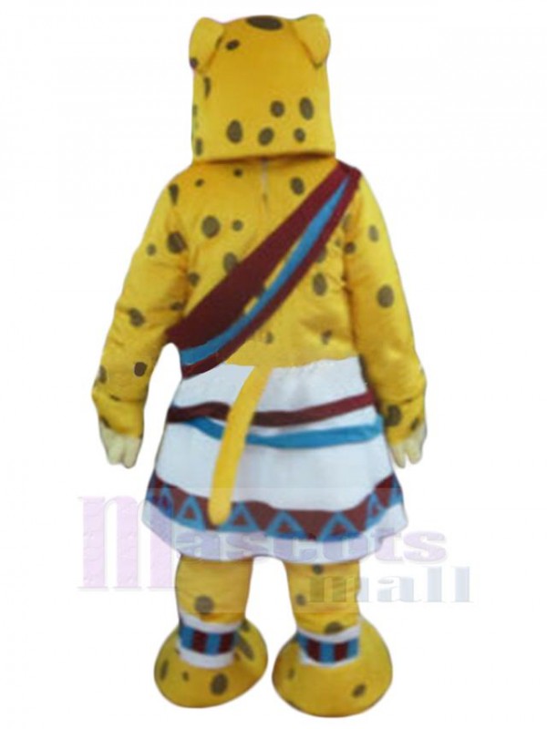 Léopard costume de mascotte