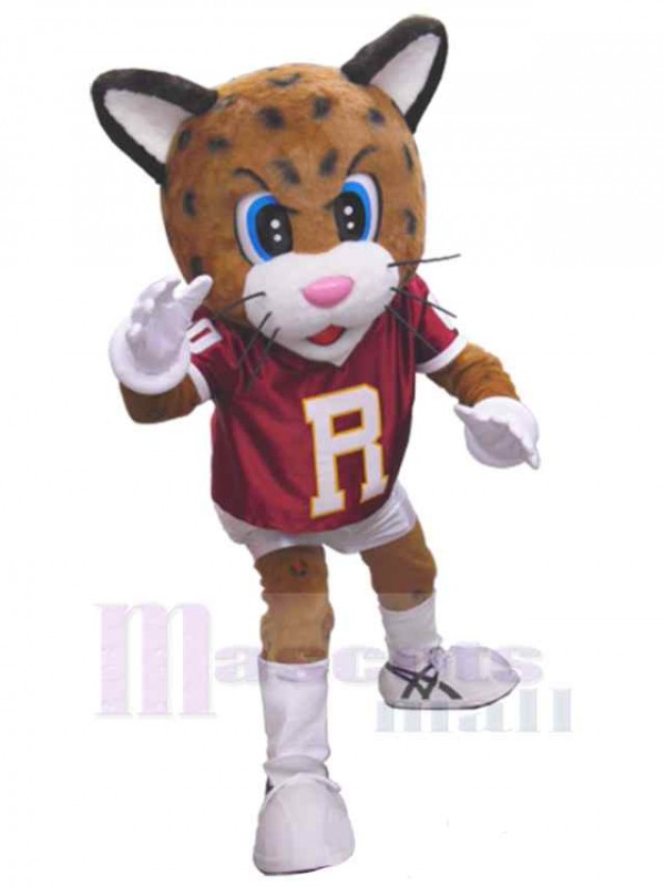 Léopard costume de mascotte