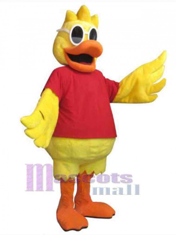 Canard costume de mascotte