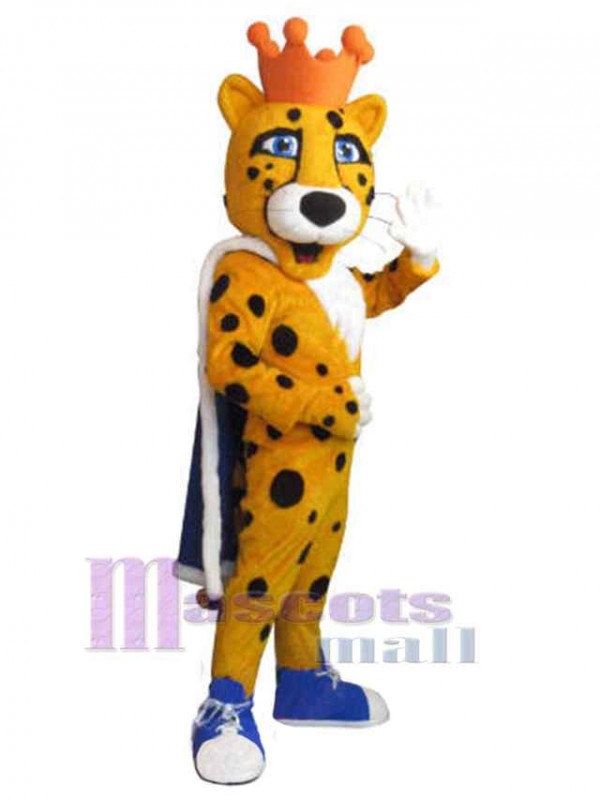 guépard costume de mascotte