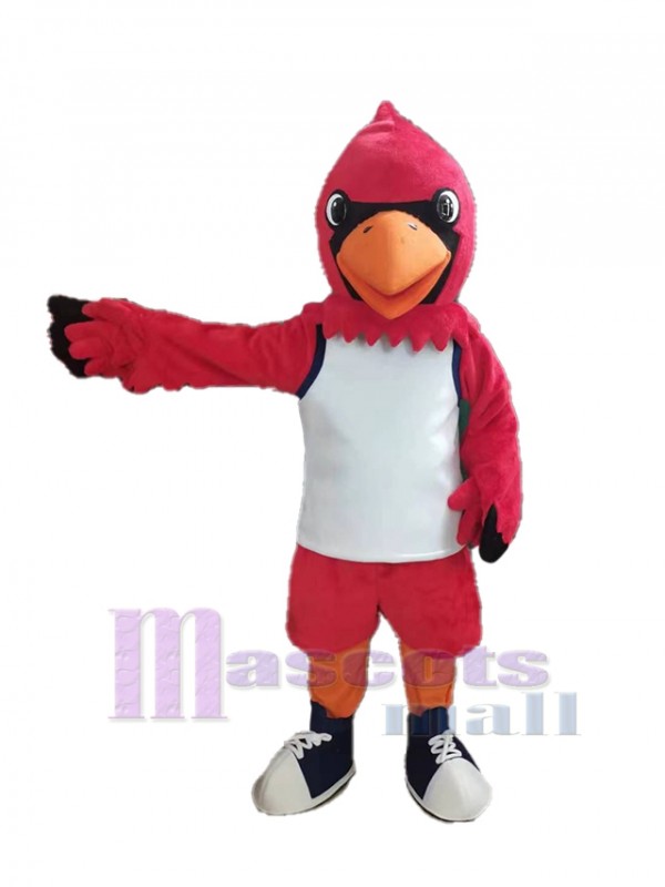 Cardinal Oiseau costume de mascotte