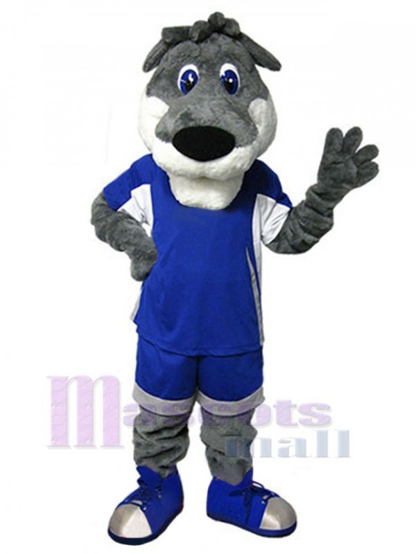 Loup costume de mascotte