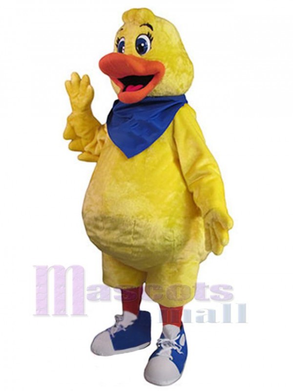 Canard costume de mascotte