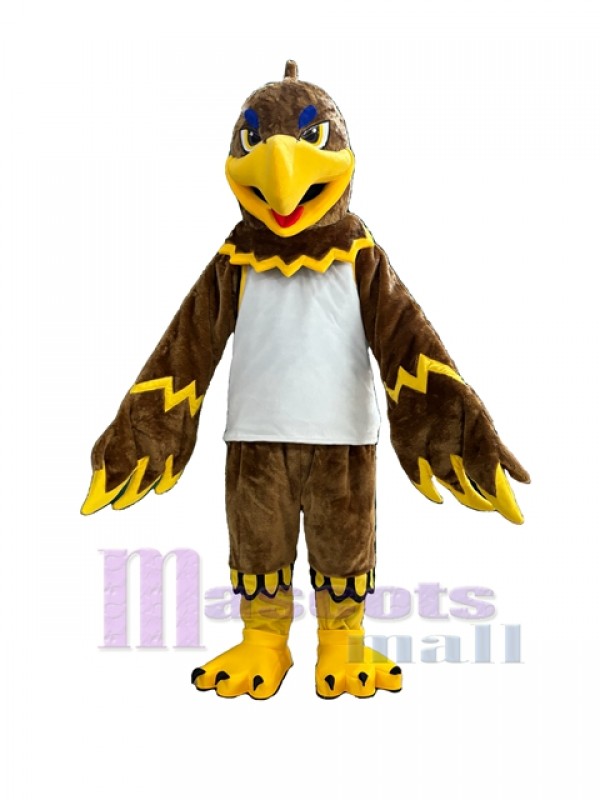 Faucon costume de mascotte