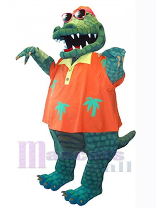 Crocodile costume de mascotte