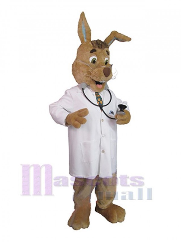 Lapin de Pâques costume de mascotte