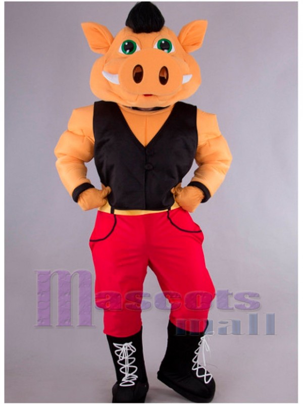 Cochon costume de mascotte