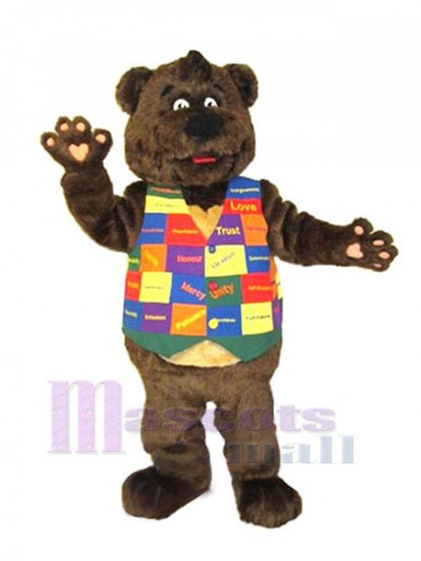 Ours costume de mascotte