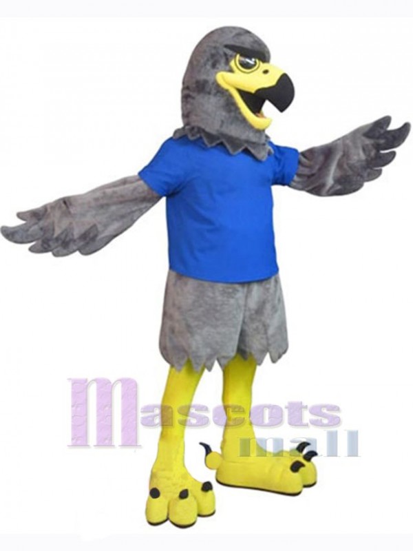 Faucon costume de mascotte