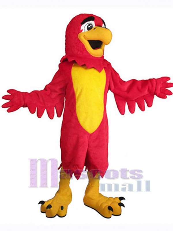 Faucon costume de mascotte