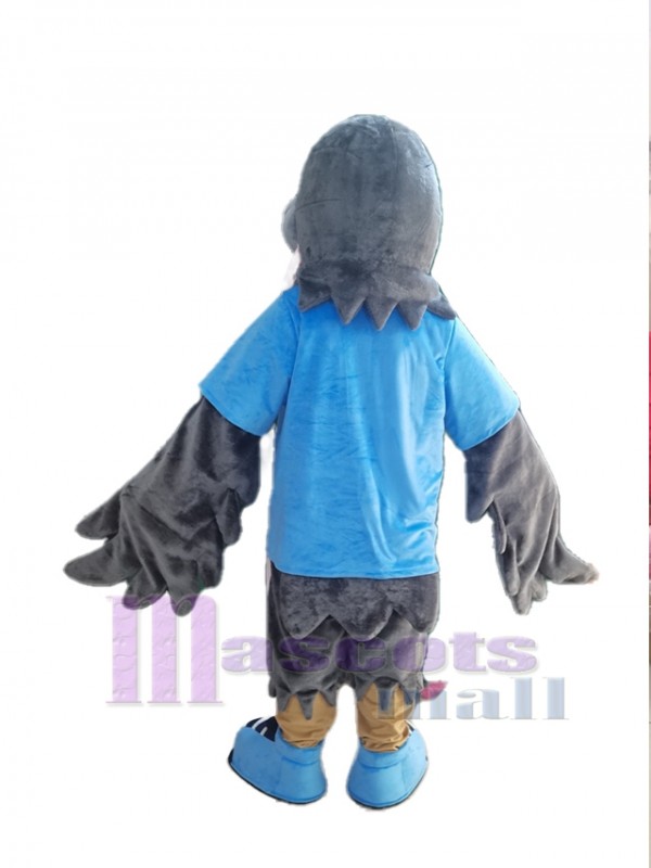 Faucon costume de mascotte
