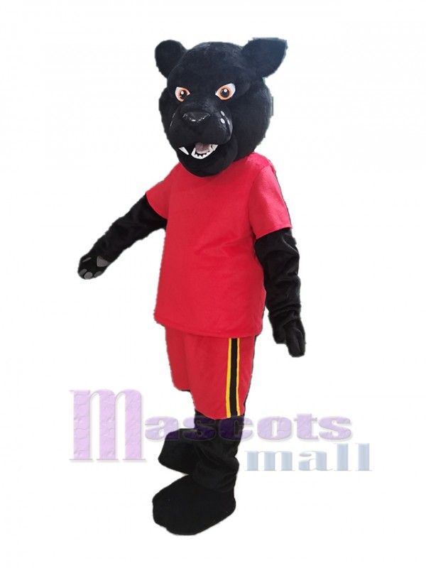 panthère costume de mascotte