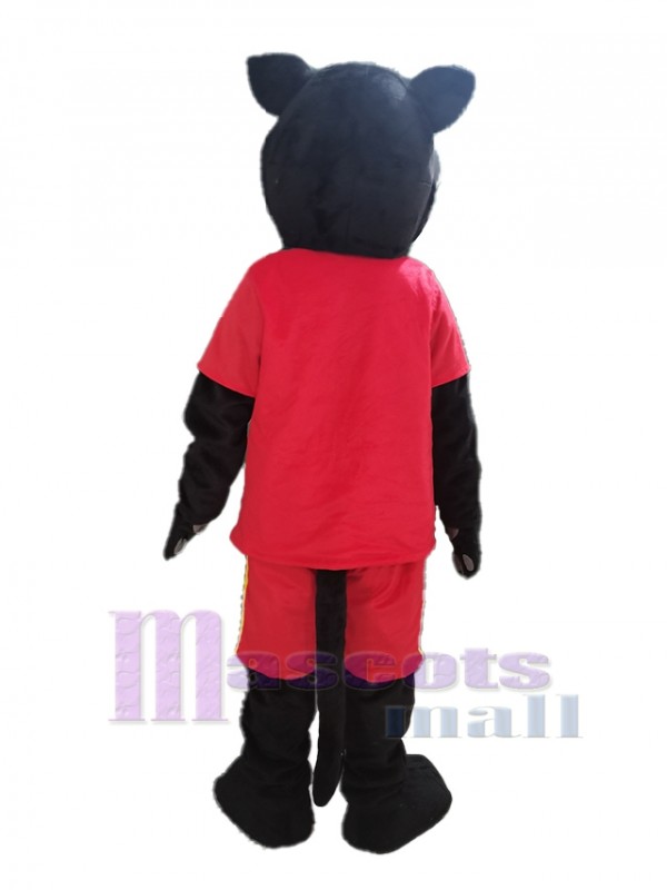 panthère costume de mascotte