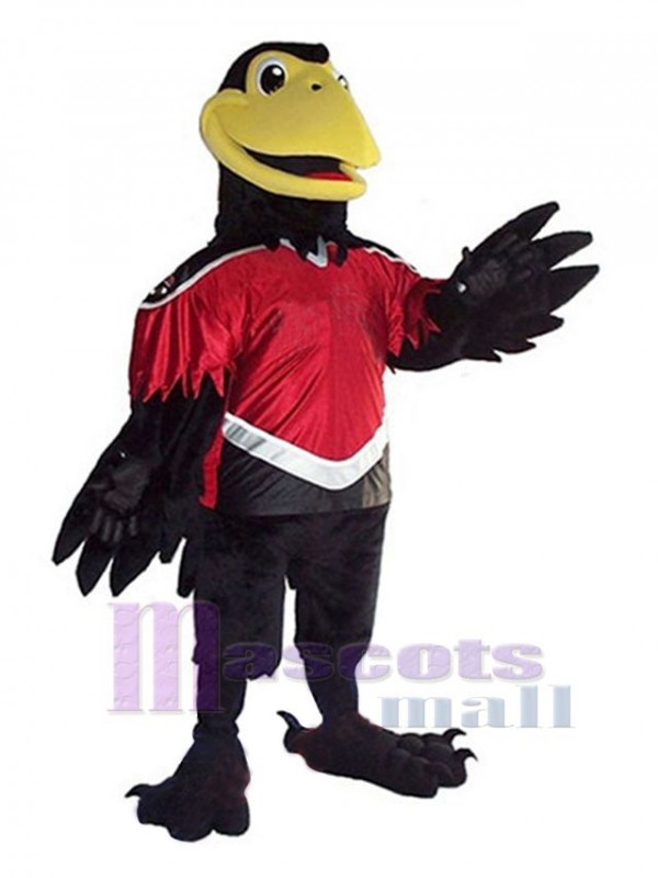 Corbeau costume de mascotte