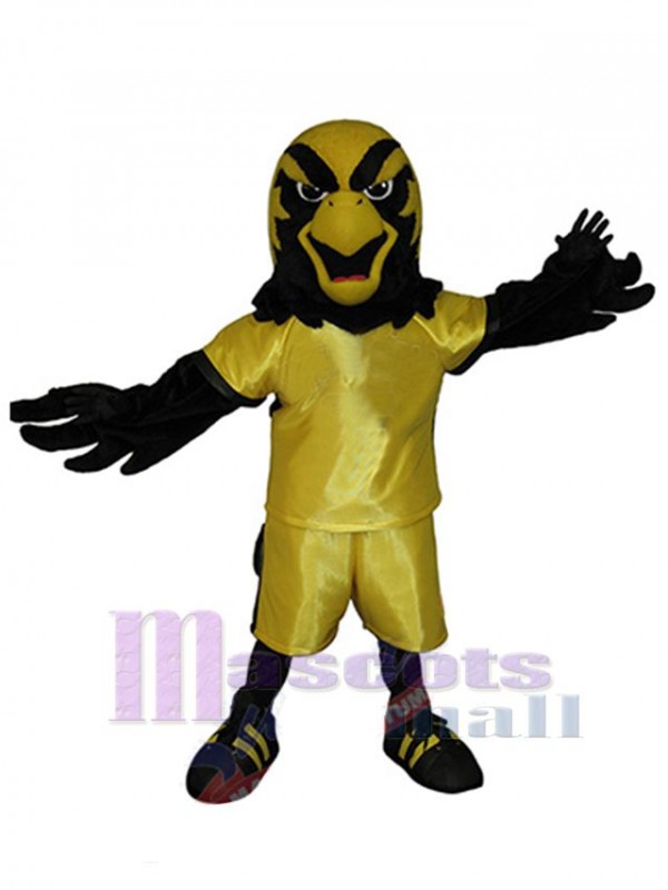 Faucon costume de mascotte