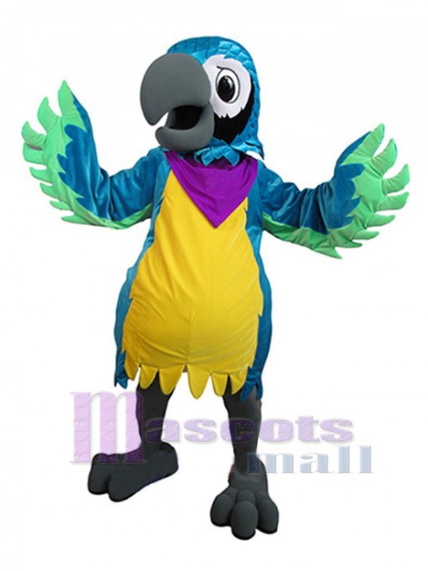 Perroquet costume de mascotte