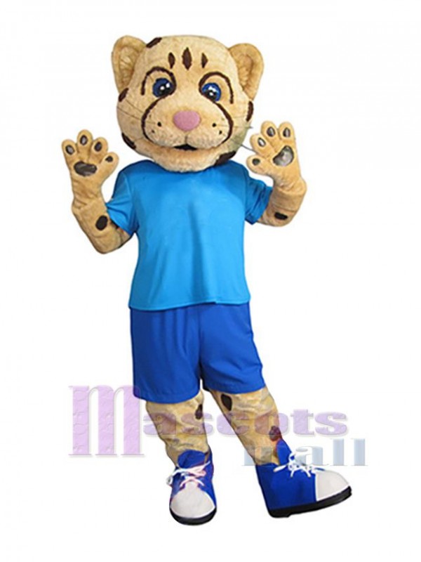 Guépard costume de mascotte
