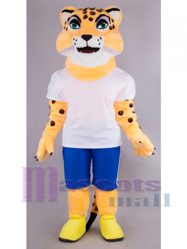 Guépard costume de mascotte