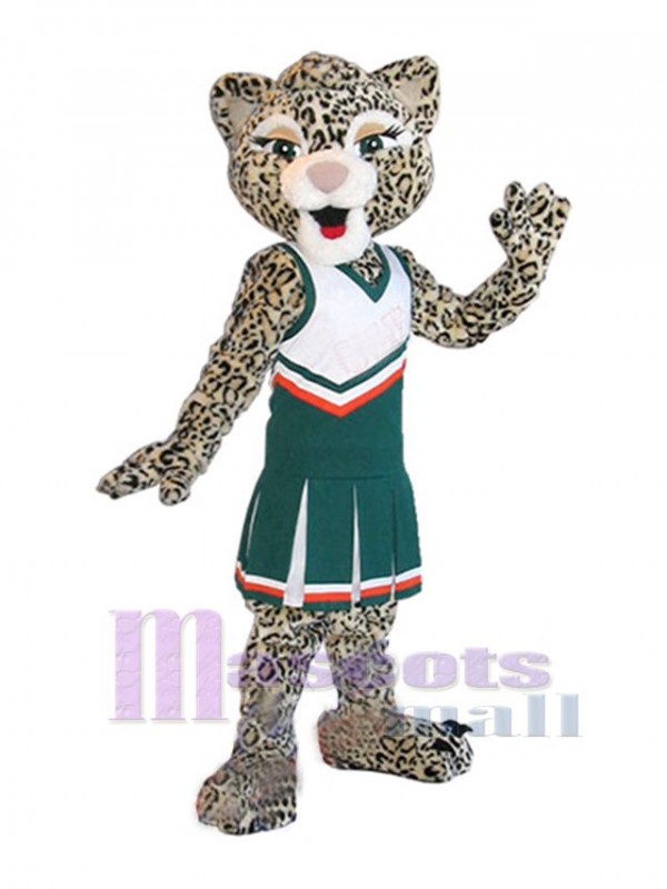 Léopard costume de mascotte