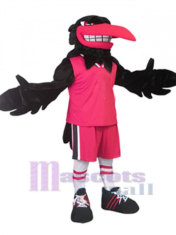 Corbeau costume de mascotte