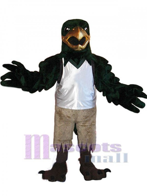 Faucon costume de mascotte