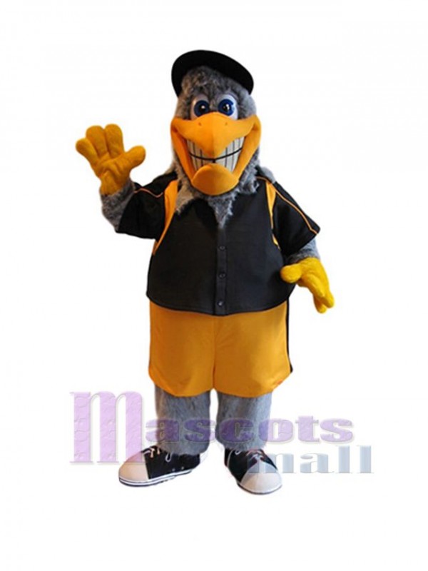 Faucon costume de mascotte