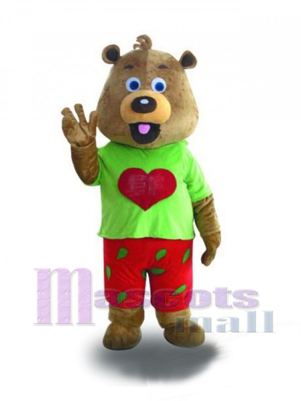 Ours costume de mascotte