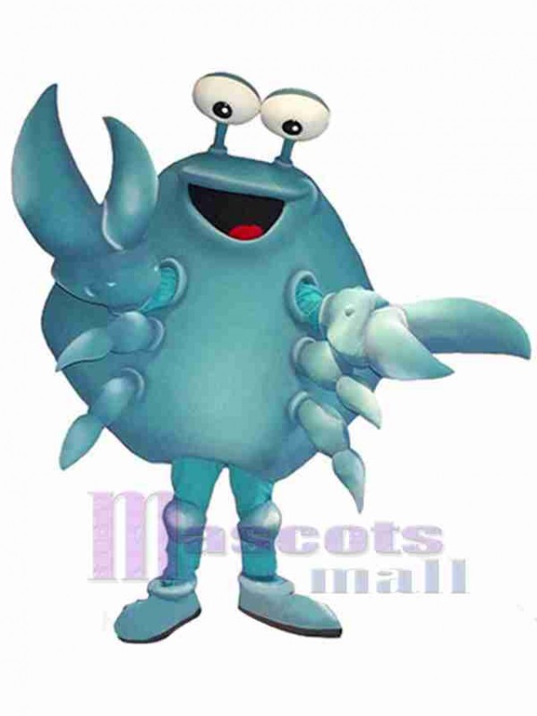 Crabe costume de mascotte