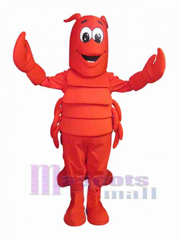 Homard costume de mascotte