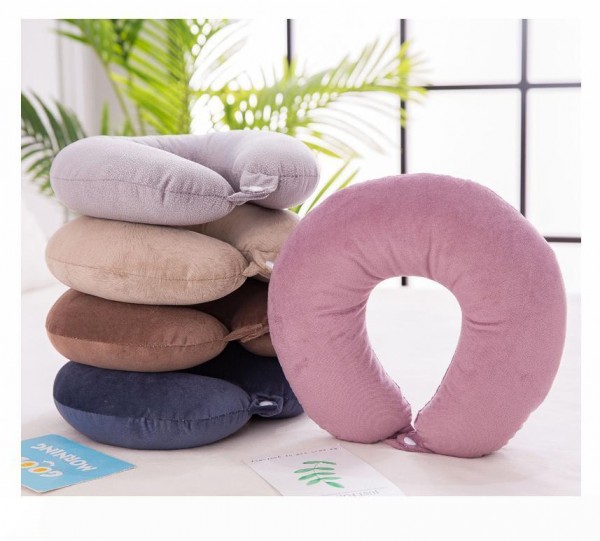 Confortable En forme de U Cou Oreiller Pour Voyage et Dormir