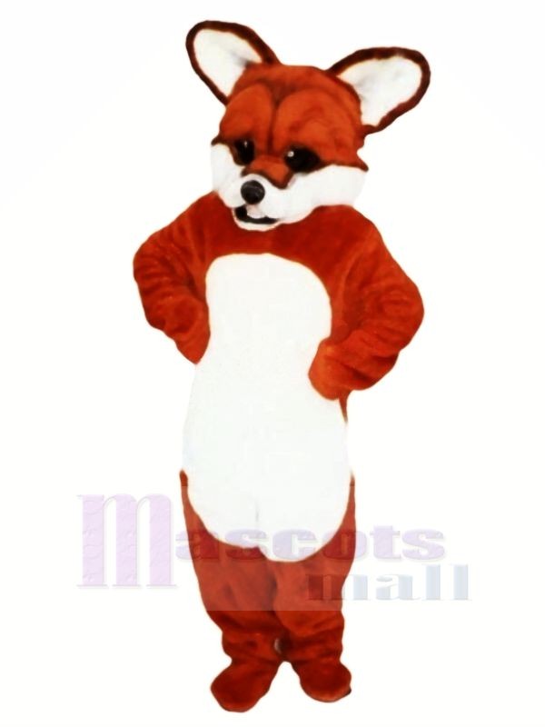 Féroce rouge Renard Mascotte Les costumes Dessin animé