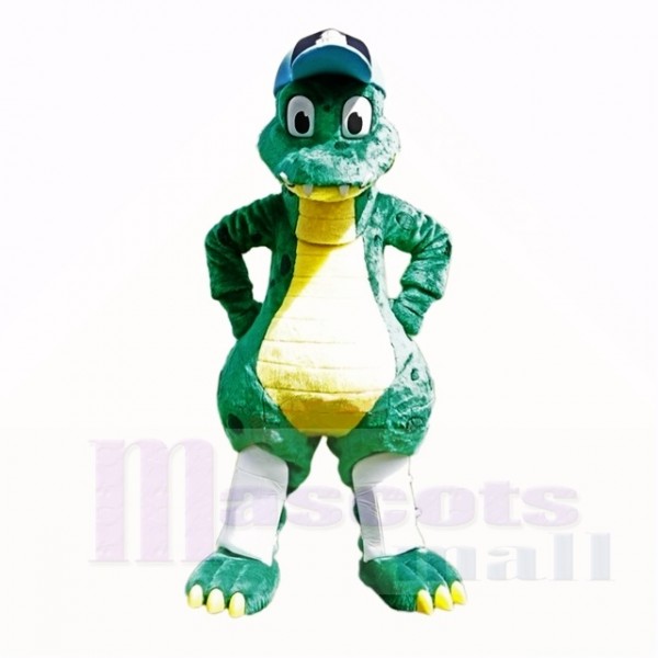 Dinosaure de qualité supérieure avec la cape bleue costumes de bande dessinée